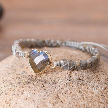 Guardian Spirit Labradorite Bead Bracelet-Your Soul Place